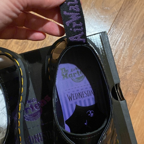 NEW in box Dr. Martens 1461 Bex WEDNESDAY PLATFORM SHOES, size US 8 - Picture 14 of 17